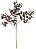 Planta Artificial Folhagem Galho Eucalipto X144 Marsala 77cm - Imagem 1
