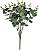 Planta Artificial Folhagem Eucalipto X72 Verde Outono 50cm - Imagem 1