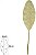 Planta Artificial Folha Bananeira Eva Off White 90cm - Imagem 1