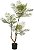 Planta Artificial Arvore Acacia C/Pote X20 Verde 1,20cm - Imagem 1