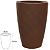 Vaso Safira Conico Ferrugem 55cm - Imagem 1