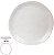 Prato Raso Ceramica Organic Branco Mate 3cm - Imagem 1