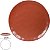 Prato Sobremesa Ceramica Organic Marrom 3cm - Imagem 1