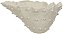 Centro De Mesa Ceramica Off White 16,3cm - Imagem 1