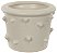Vaso Decorativo Ceramica Off White 9,7cm - Imagem 1