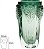 Vaso Decorativo Vidro Tipo Murano Verde 25cm - Imagem 1