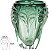 Vaso Decorativo Vidro Tipo Murano Verde 14cm - Imagem 1