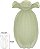 Vaso Decorativo Vidro Tipo Murano Verde Fosco 19cm - Imagem 1