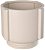 Vaso Decorativo Porcelana Off White 17cm - Imagem 1