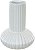 Vaso Decorativo Porcelana Off White 15,5cm - Imagem 1