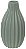 Vaso Decorativo Porcelana Verde 13cm - Imagem 1