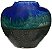 Vaso Decorativo Ceramica Colorido 22,5cm - Imagem 1