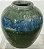 Vaso Decorativo Ceramica Colorido 28cm - Imagem 1