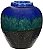 Vaso Decorativo Ceramica Colorido 28cm - Imagem 1