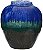 Vaso Decorativo Ceramica Colorido 38,5cm - Imagem 1