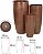 Vaso Ceramica C/3Uni Corten 80cm - Imagem 1