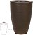 Vaso Polipropileno Conico Veneza Tabaco 39cm - Imagem 1
