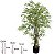 Planta Artificial Arvore Bamboo Australiano C/Pote Verde 1,60m - Imagem 1
