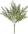 Planta Artificial Folhagem Samambaia C/Print Plastico X25 Verde 38cm - Imagem 1