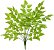 Planta Artificial Arvore Samambaia Real Toque X18 Verde 2T 90cm - Imagem 1