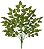 Planta Artificial Arvore Samambaia Real Toque X18 Verde Escuro 90cm - Imagem 1