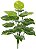 Planta Artificial Arvore Jiboia Real Toque X18 Verde Creme 75cm - Imagem 1
