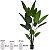 Planta Artificial Arvore Bananeira De Jardim Pu C/Pote X15 Verde 2,50m - Imagem 1