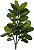 Planta Artificial Arvore Ficus Audrey X36 Verde 1,30cm - Imagem 1