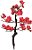 Planta Artificial Arvore Bonsai Cerejeira X21 Rosa 32cm - Imagem 1