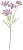 Haste Cosmos C/Flocked X4 Lavanda 60cm - Imagem 1