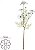 Haste Cosmos Real Toque X8 Branco 66cm - Imagem 1