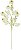 Haste Flor Real Toque C/Flocked X5 Creme 85cm - Imagem 1