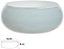 Vaso Vidro Lagoon Decorativo Branco 8X16cm - Imagem 1