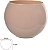 Vaso Vidro Tailandia Decorativo Nude 15X14cm - Imagem 1