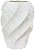 Vaso Decorativo Porcelana Branco 30,3cm - Imagem 1