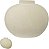 Vaso Decorativo Ceramica Bege 39,5cm - Imagem 1