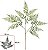 Planta Artificial Folhagem Galho Samambaia Aramado X12 Verde 1,08cm - Imagem 1