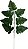 Planta Artificial Folhagem Samambaia X7 Verde Escuro 50cm - Imagem 1
