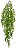 Planta Artificial Folhagem Samambaia Pendurar X21 Verde 1m - Imagem 1
