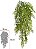 Planta Artificial Folhagem Samambaia Pendurar X5 Verde 83cm - Imagem 1