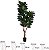 Planta Artificial Arvore Ficus Elastica Real Toque Pu C/Pote X79 Verde 1,8m - Imagem 1