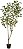 Planta Artificial Arvore Eucalipto C/Pote X360 Verde 1,6m - Imagem 1