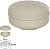 Caixa Decorativa Porcelana Bege 6,5cm - Imagem 1