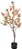 Planta Artificial Arvore Azaleia Pu C/Pote X86 Laranja1,20cm - Imagem 1