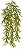 Planta Artificial Folhagem Chifre De Veado Pendurar X95 Verde Outono 81cm - Imagem 1
