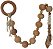 Colar Decorativo Ceramica Terracota 180cm - Imagem 1