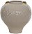 Vaso Decorativo Ceramica Dourado 23,5cm - Imagem 1