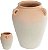Vaso Decorativo Ceramica Terracota Bege 30cm - Imagem 1