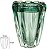 Vaso Decorativo Vidro Tipo Murano Verde 17cm - Imagem 1