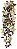 Folhagem Bougainville Pendurar X13 Creme Outono 86cm - Imagem 1